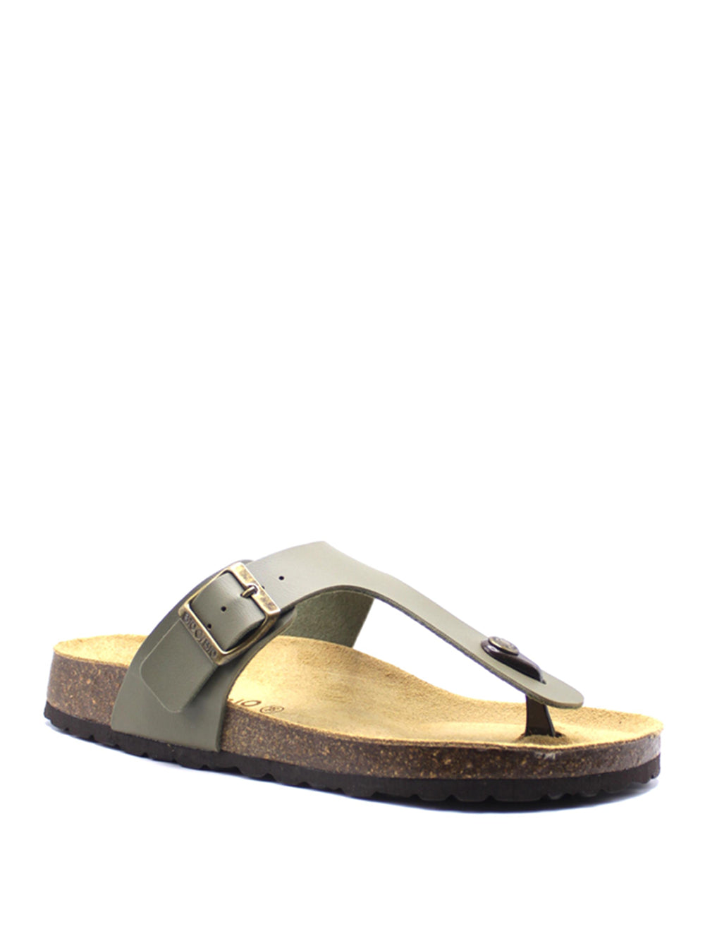 BIO BIO Sandali infradito Donna - Kaki modello CALLIA