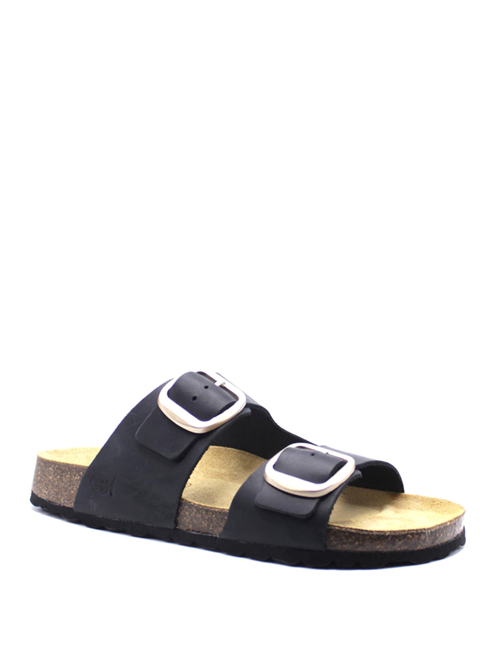 BIO BIO Sandali slide Donna - Nero modello DAENA