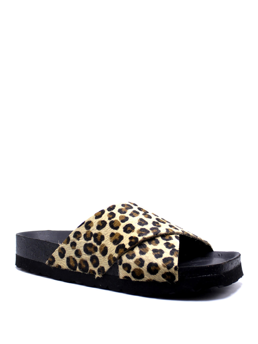 BIO BIO Sandali slide Donna - Leopardato modello KALM