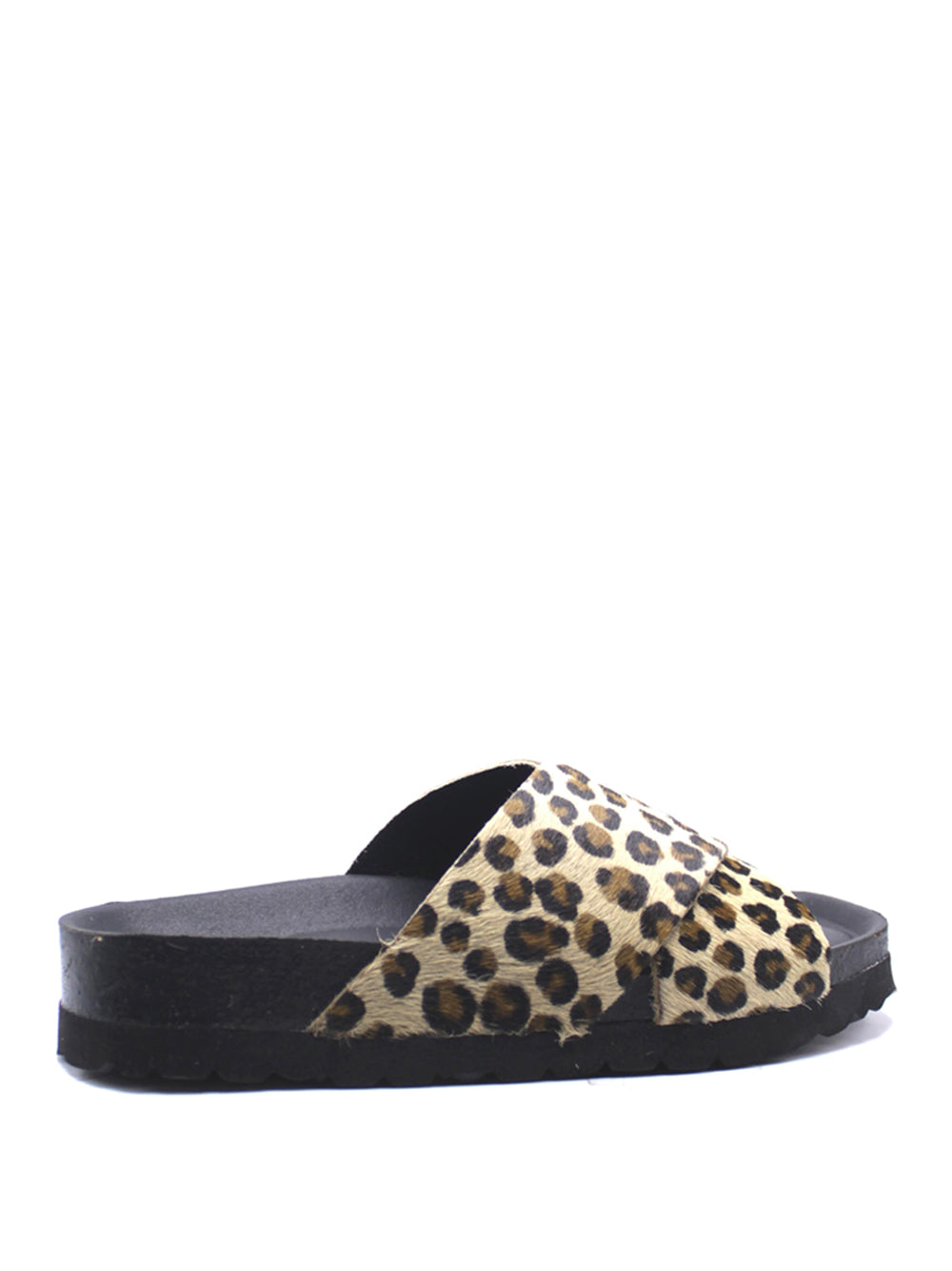 BIO BIO Sandali slide Donna - Leopardato modello KALM