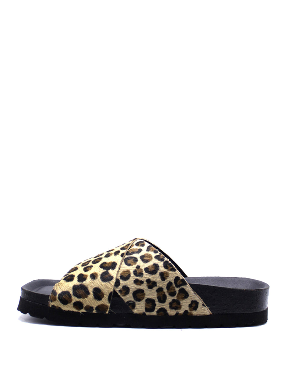 BIO BIO Sandali slide Donna - Leopardato modello KALM