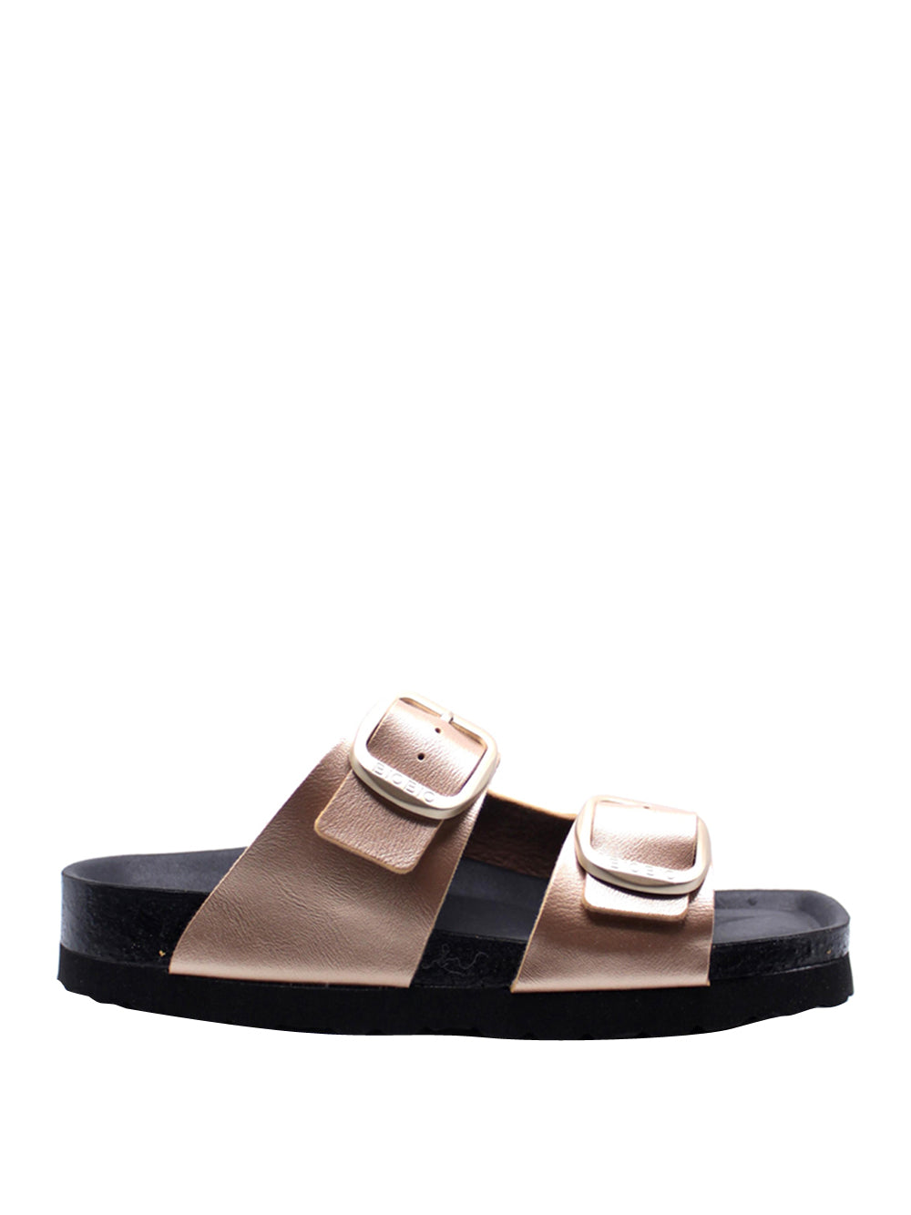 BIO BIO Sandali slide Donna - Oro modello KAROL METAL