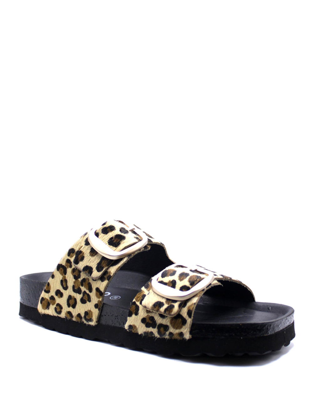 BIO BIO Sandali slide Donna - Leopardato modello KAROL
