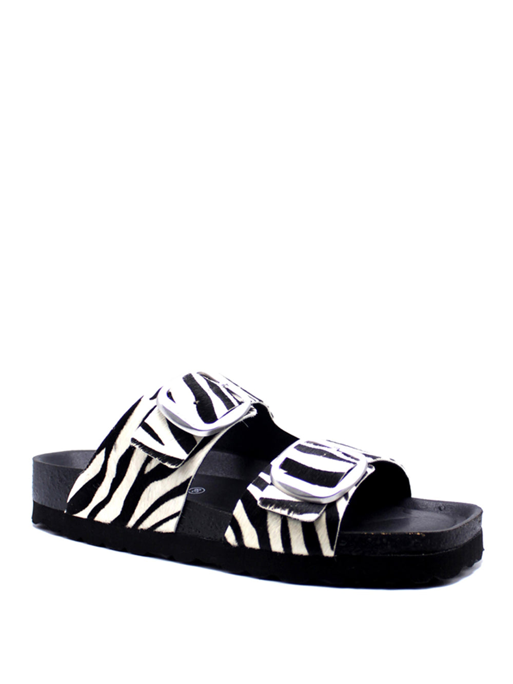 BIO BIO Sandali slide Donna - Zebra modello KAROL