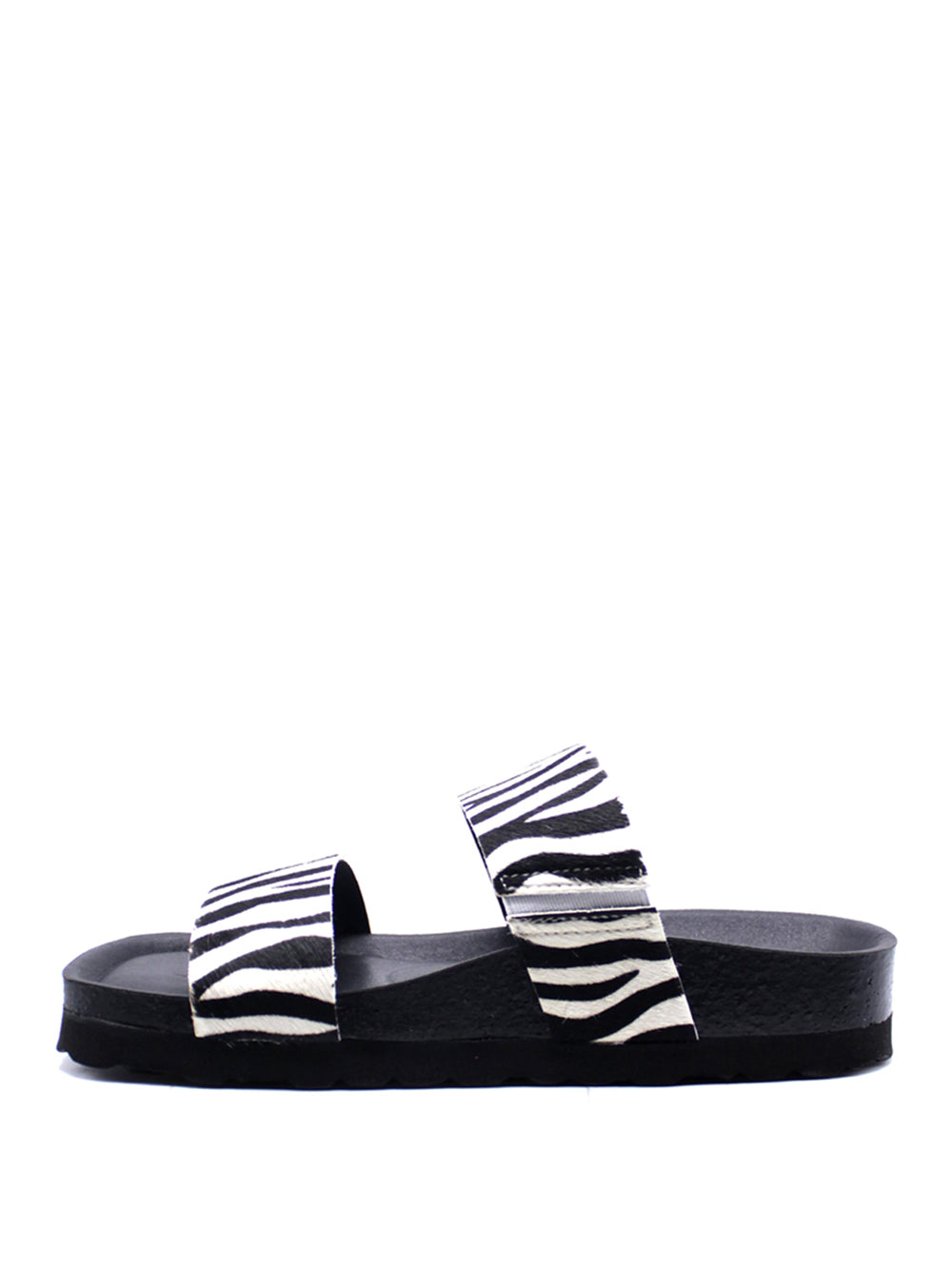 BIO BIO Sandali slide Donna - Zebra modello KENYA