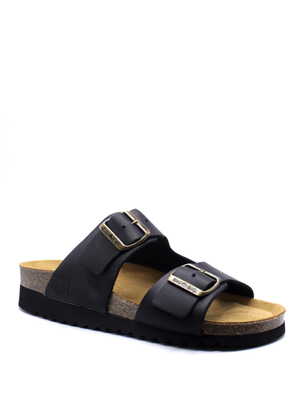 BIO BIO Sandali slide Donna - Nero modello MILA