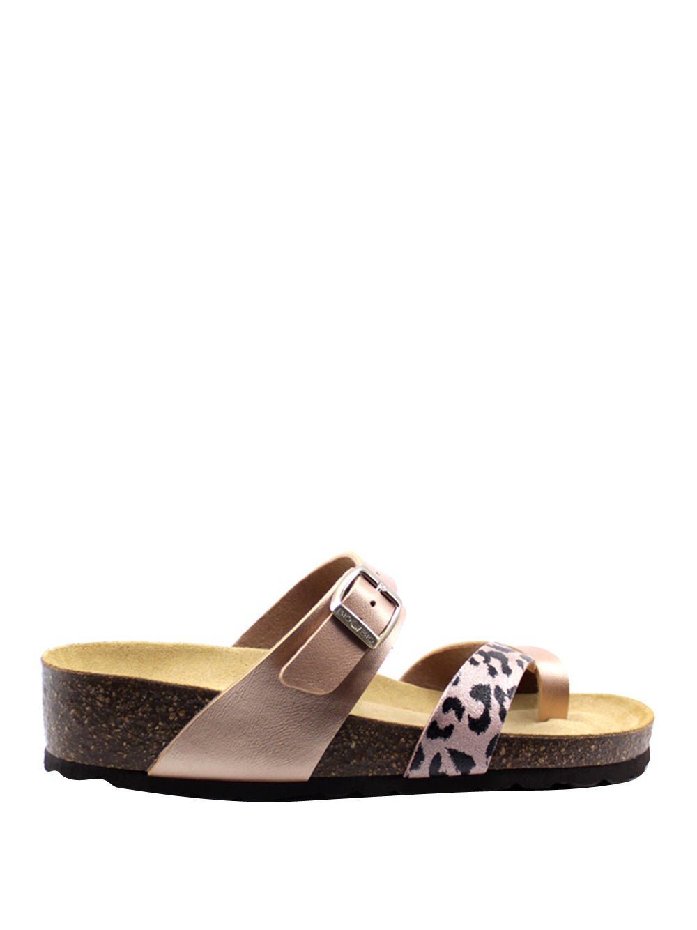 BIO BIO Sandali con zeppa Donna - Oro modello RITA METAL