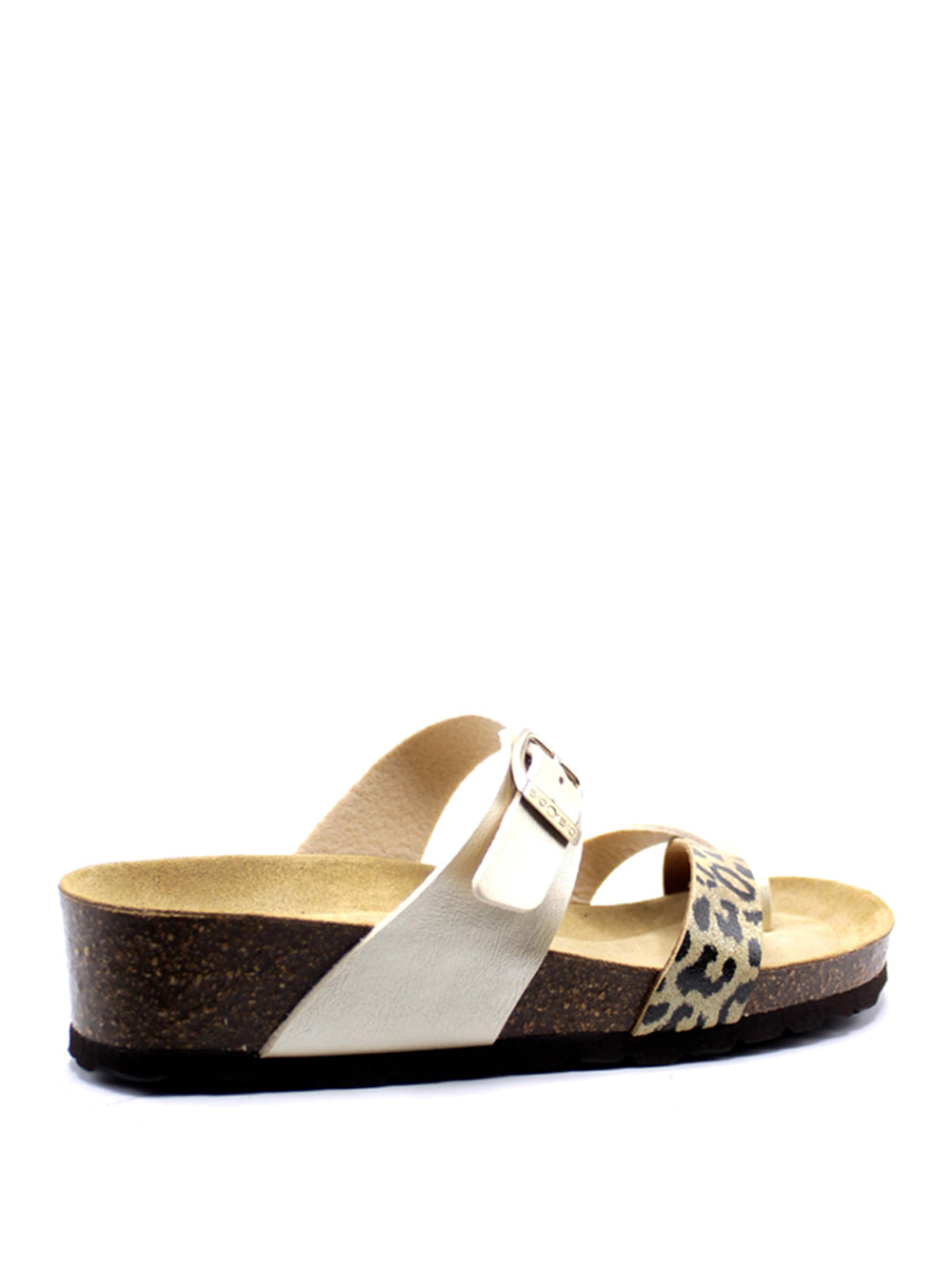 BIO BIO Sandali con zeppa Donna - Oro modello RITA METAL