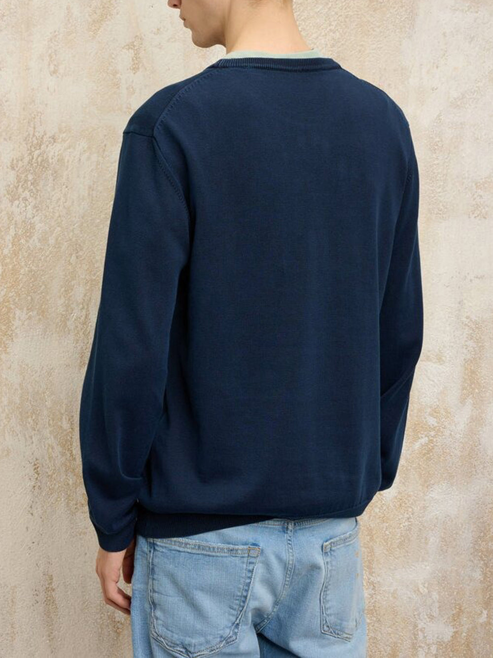 BLAUER Maglione Uomo - Blu modello 25SBLUM01476