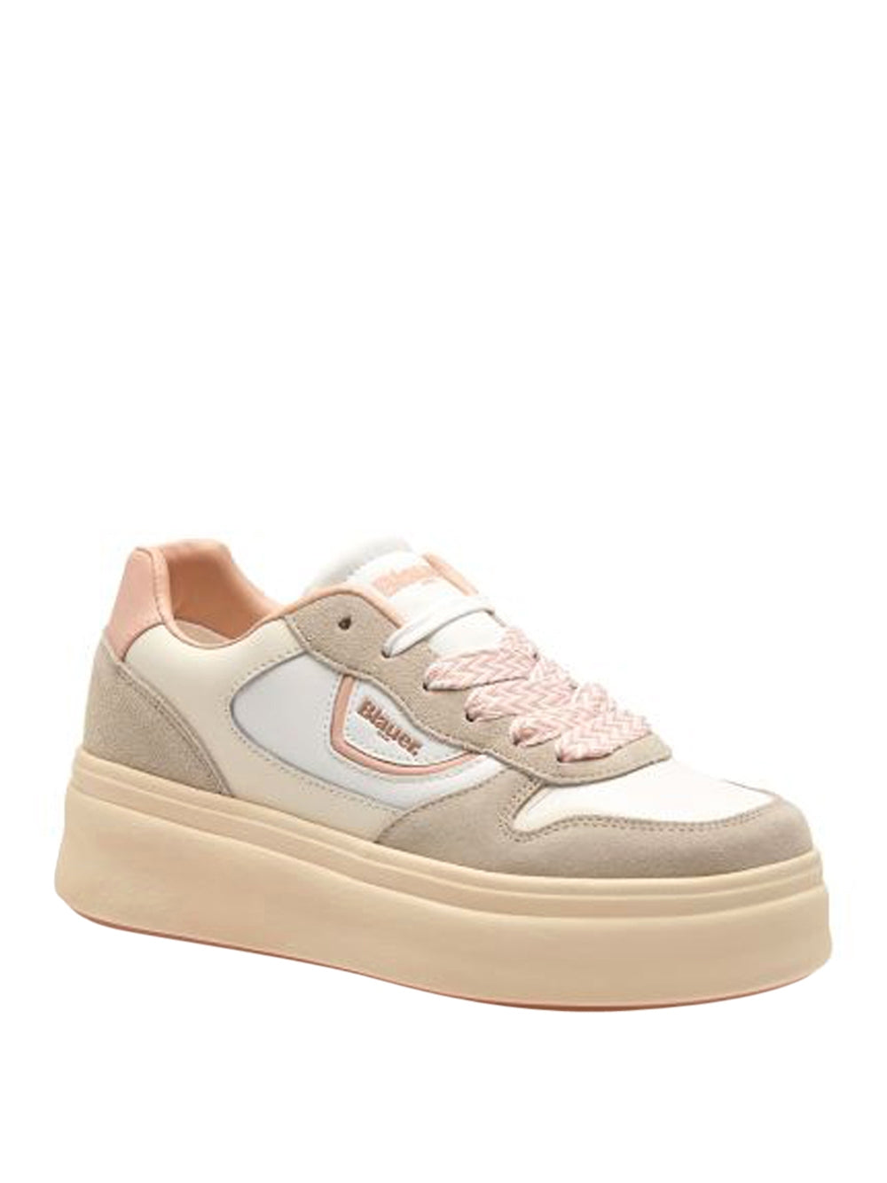 BLAUER Sneakers platform Donna - Beige modello S5EMERY03/LES