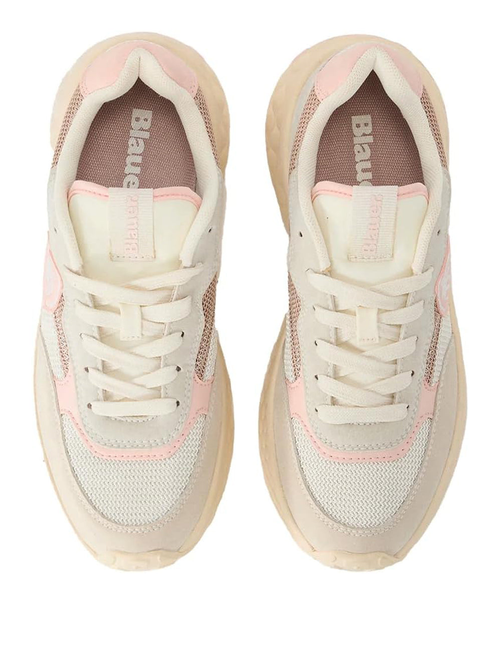 BLAUER Sneakers platform Donna - Beige modello S5LYNN01/MEG