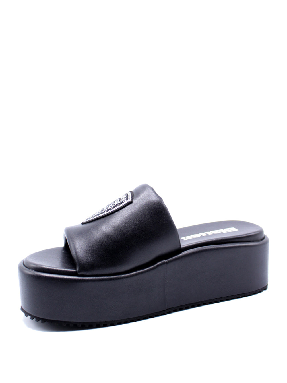 BLAUER Ciabatte platform Donna - Nero modello S5OPAL03/PUL