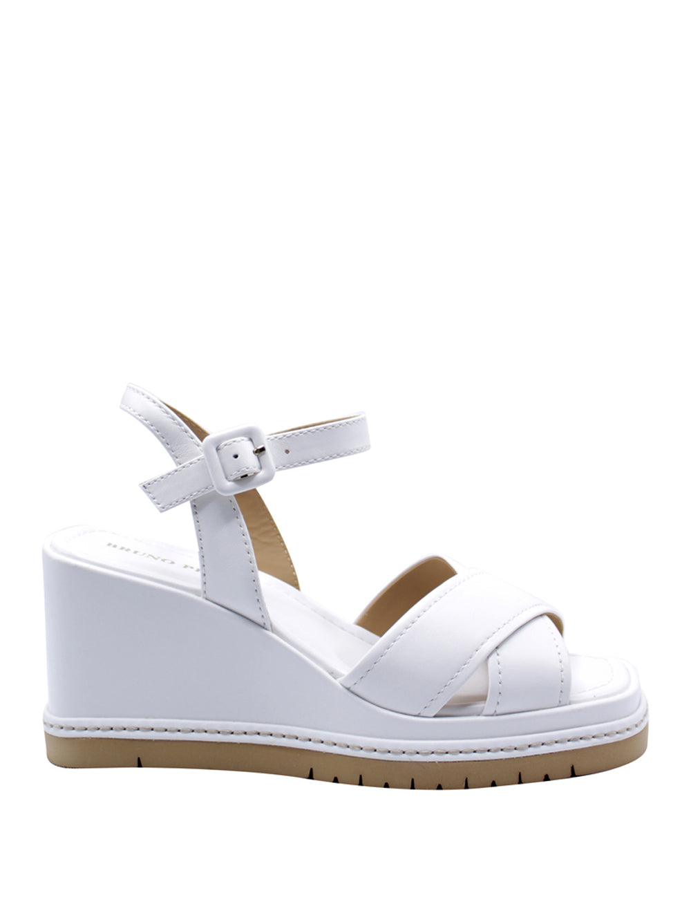 BRUNO PREMI Sandali con zeppa Donna - Bianco modello 5302