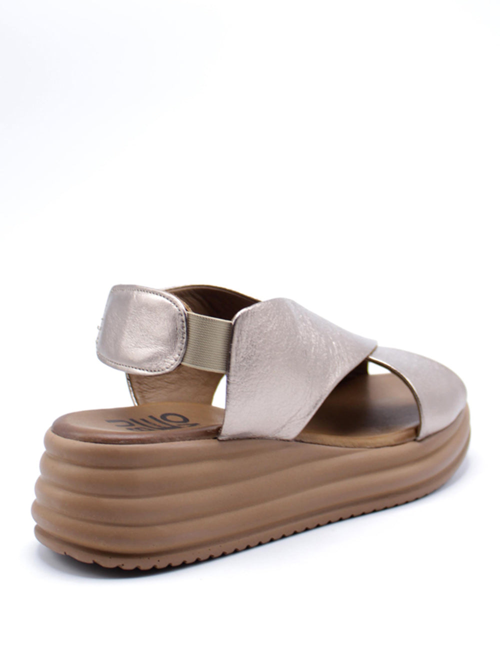 BUENO Sandali con zeppa Donna - Bronzo modello WY5703