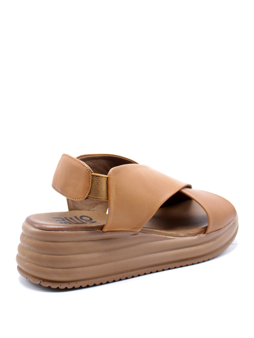 BUENO Sandali con zeppa Donna - Cuoio modello WY5703