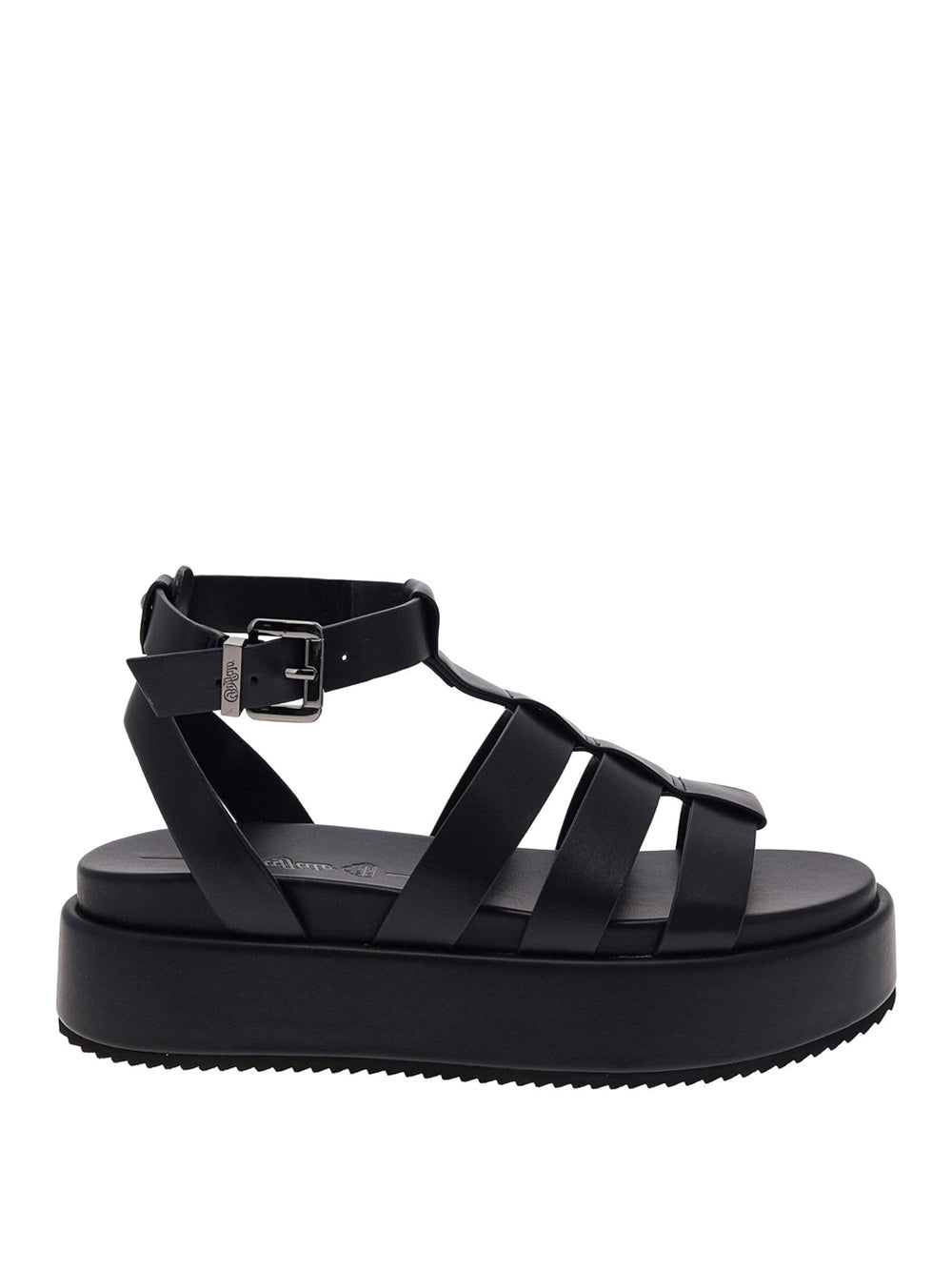 BUFFALO Sandali platform Donna - Nero modello 1602209