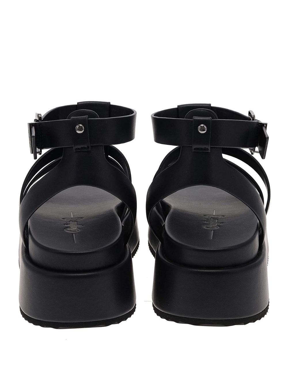BUFFALO Sandali platform Donna - Nero modello 1602209