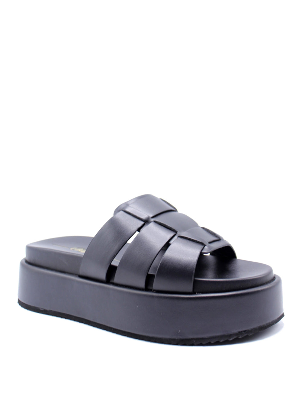 BUFFALO Sandali platform Donna - Nero modello 1602256