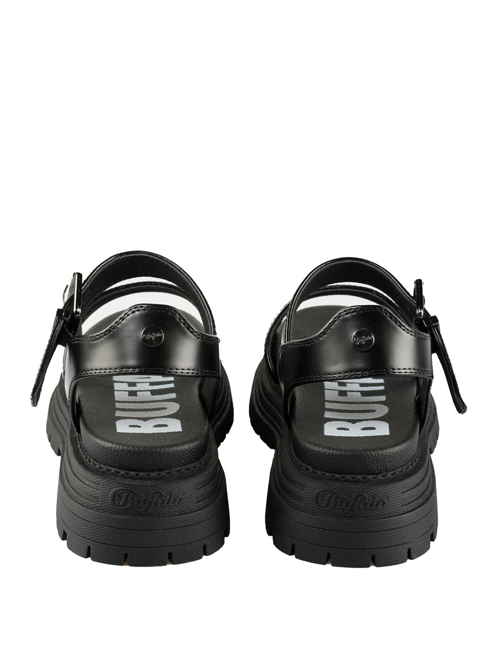 BUFFALO Sandali platform Donna - Nero modello 1602274
