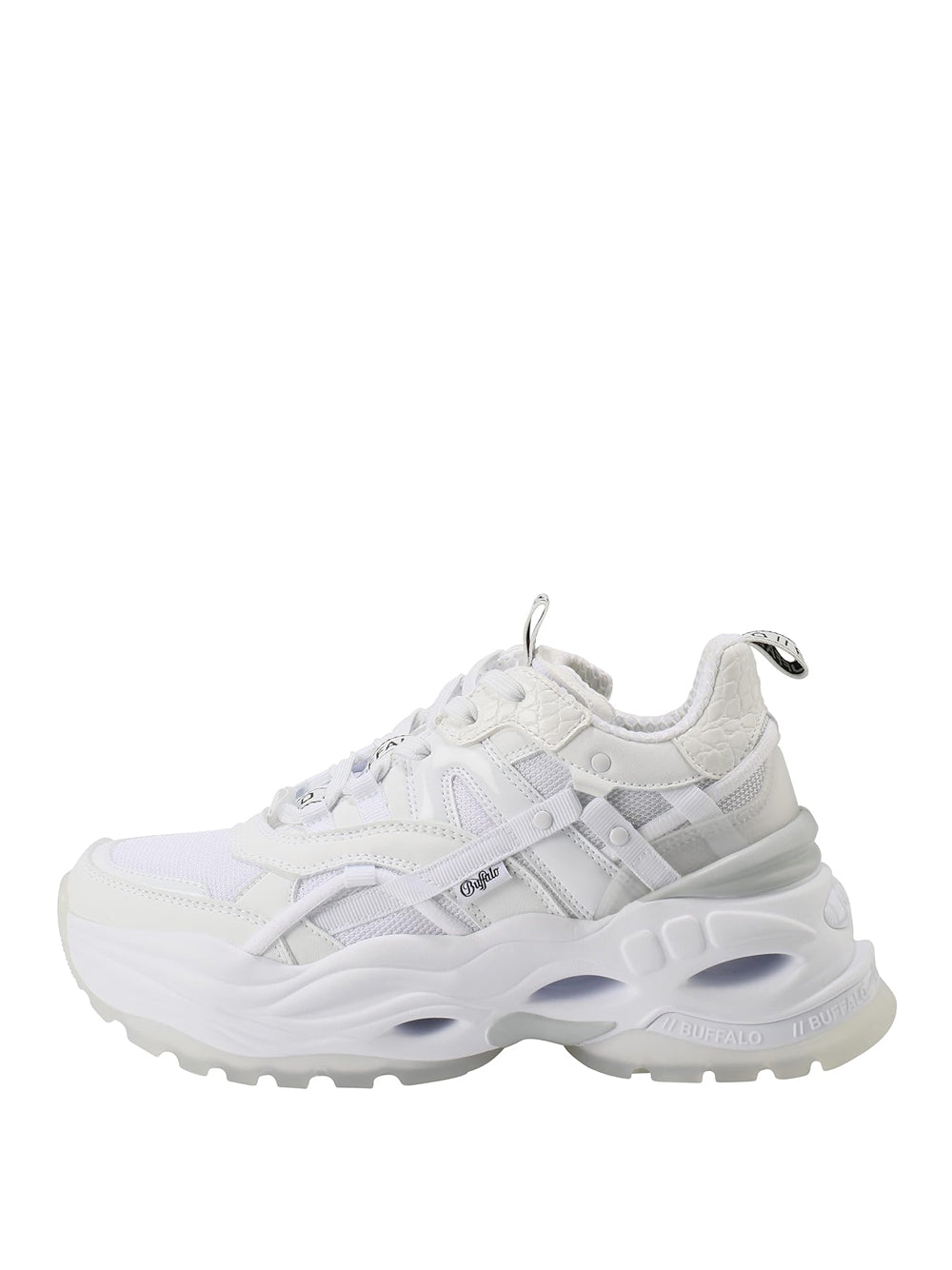 BUFFALO Sneakers platform Donna - Bianco modello 1630350