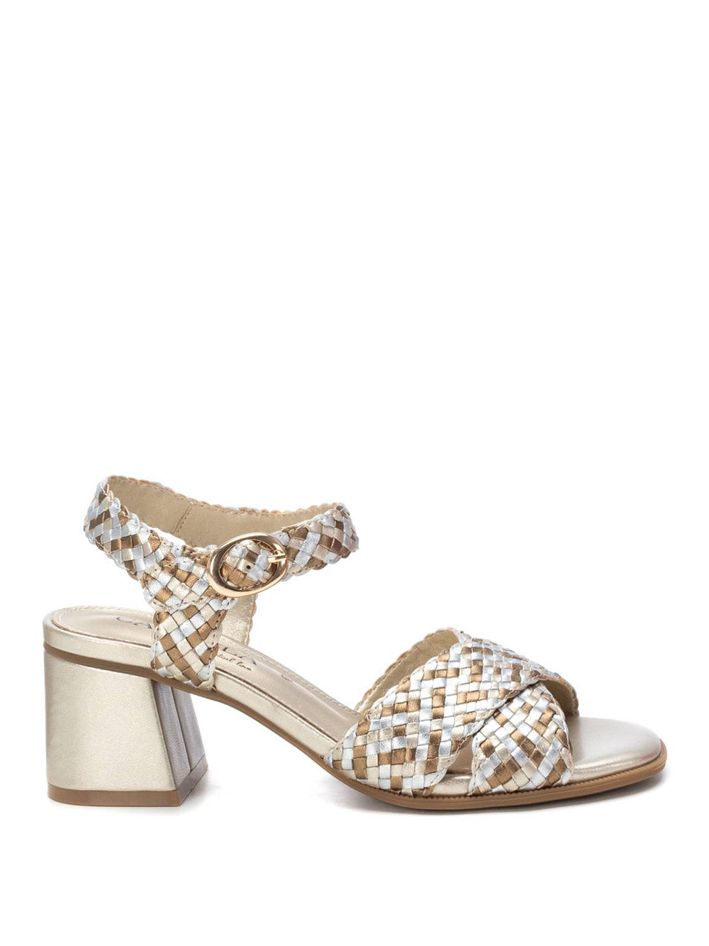 CARMELA Sandali con tacco Donna - Oro modello 16219201