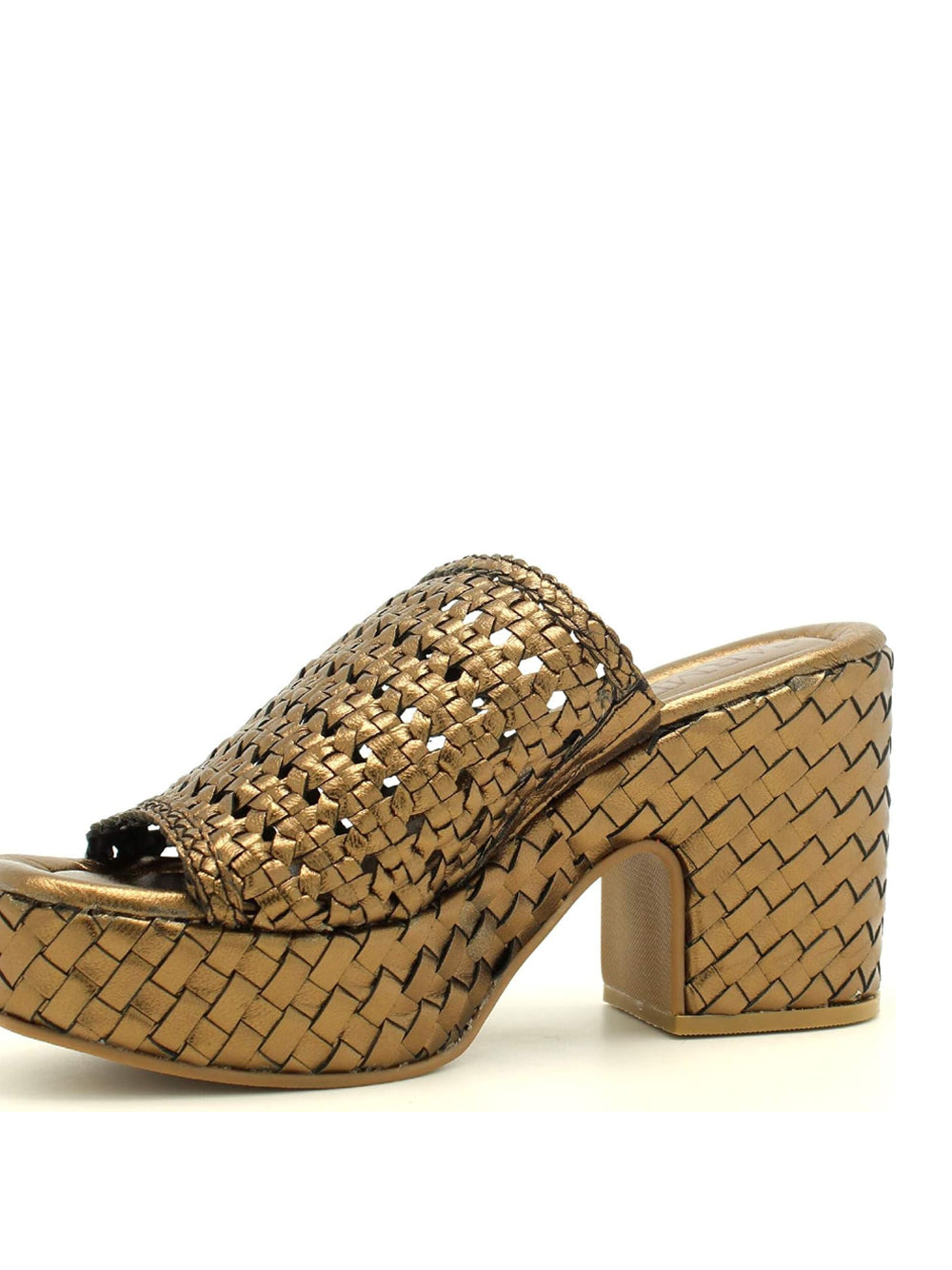 CARMELA Sandali con tacco Donna - Bronzo modello 16222302