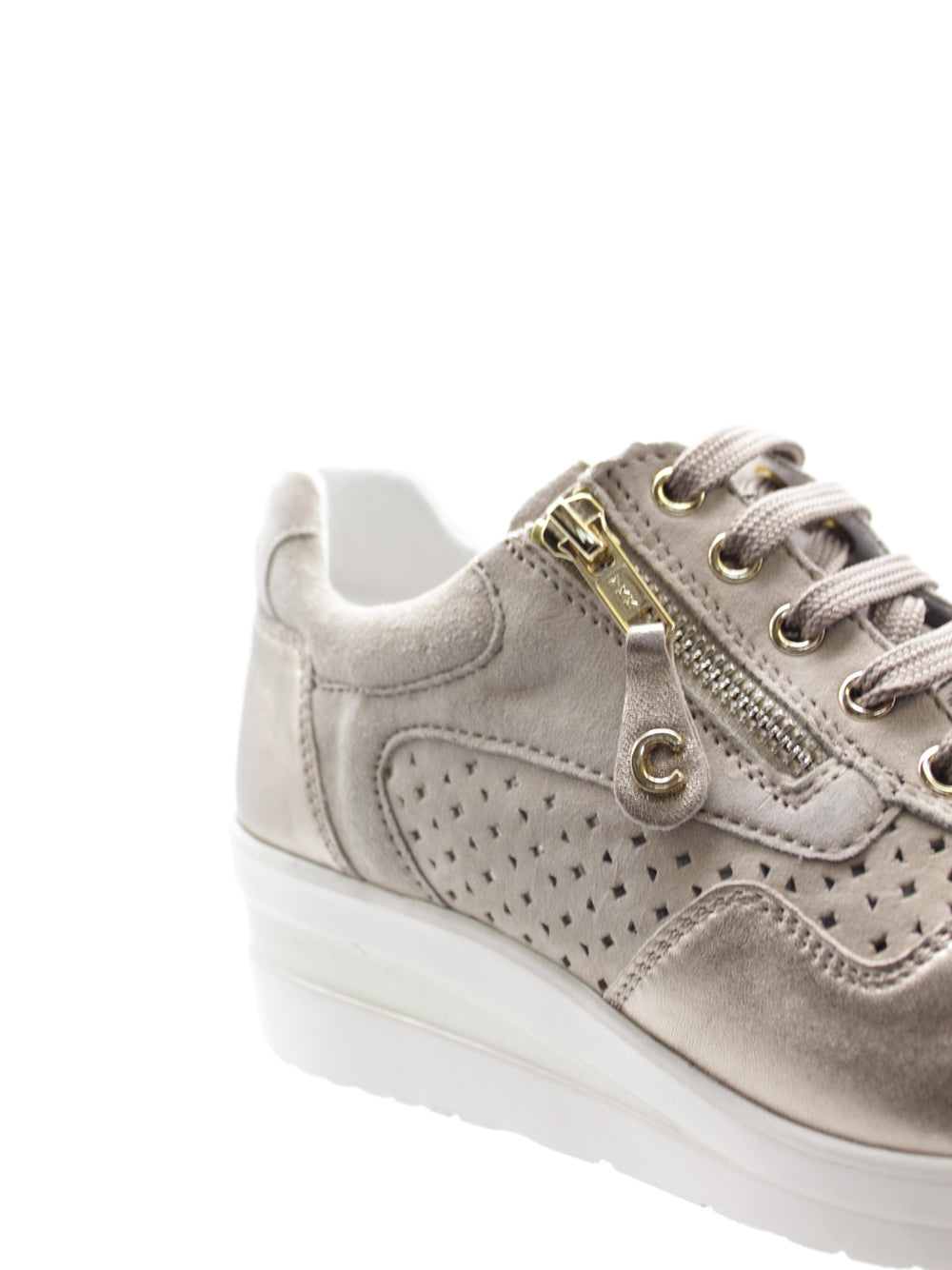 CINZIA SOFT Sneakers con zeppa Donna - Sabbia modello IV121458