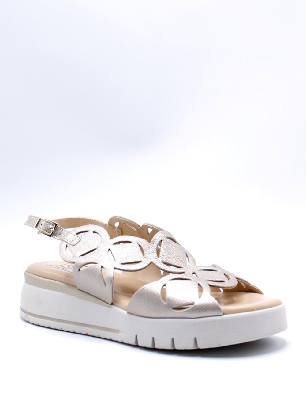 CONFORT Sandali con zeppa Donna - Beige modello 7158