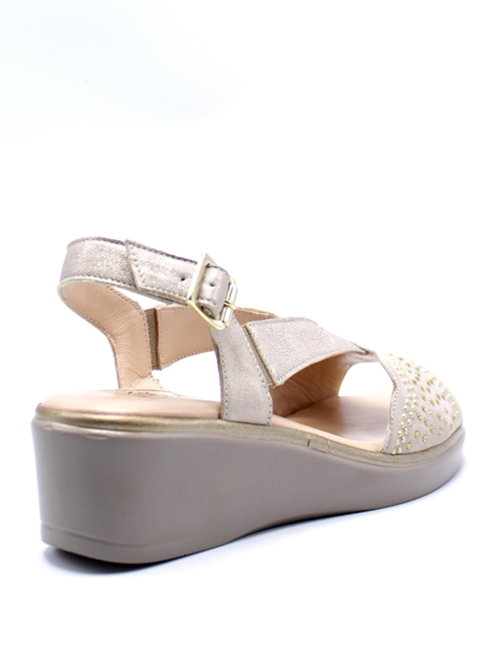 CONFORT Sandali con zeppa Donna - Beige modello 7312