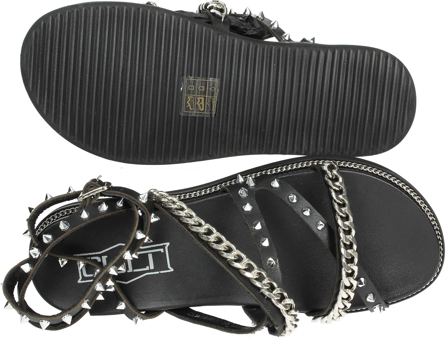 CULT Sandali con borchie Donna - Nero modello CLW388600
