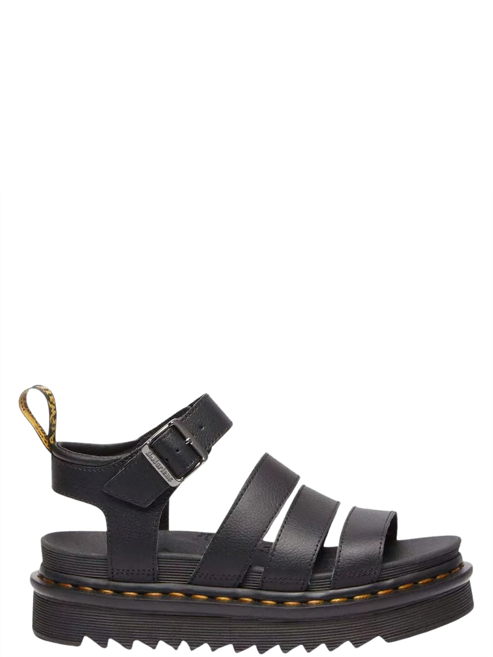 DR. MARTENS Sandali platform Uomo - Nero modello 31520001