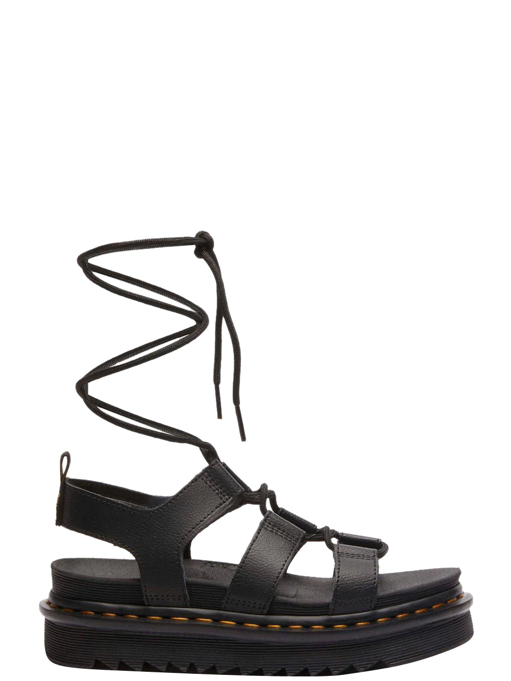 DR. MARTENS Sandali platform Donna - Nero modello 31617001
