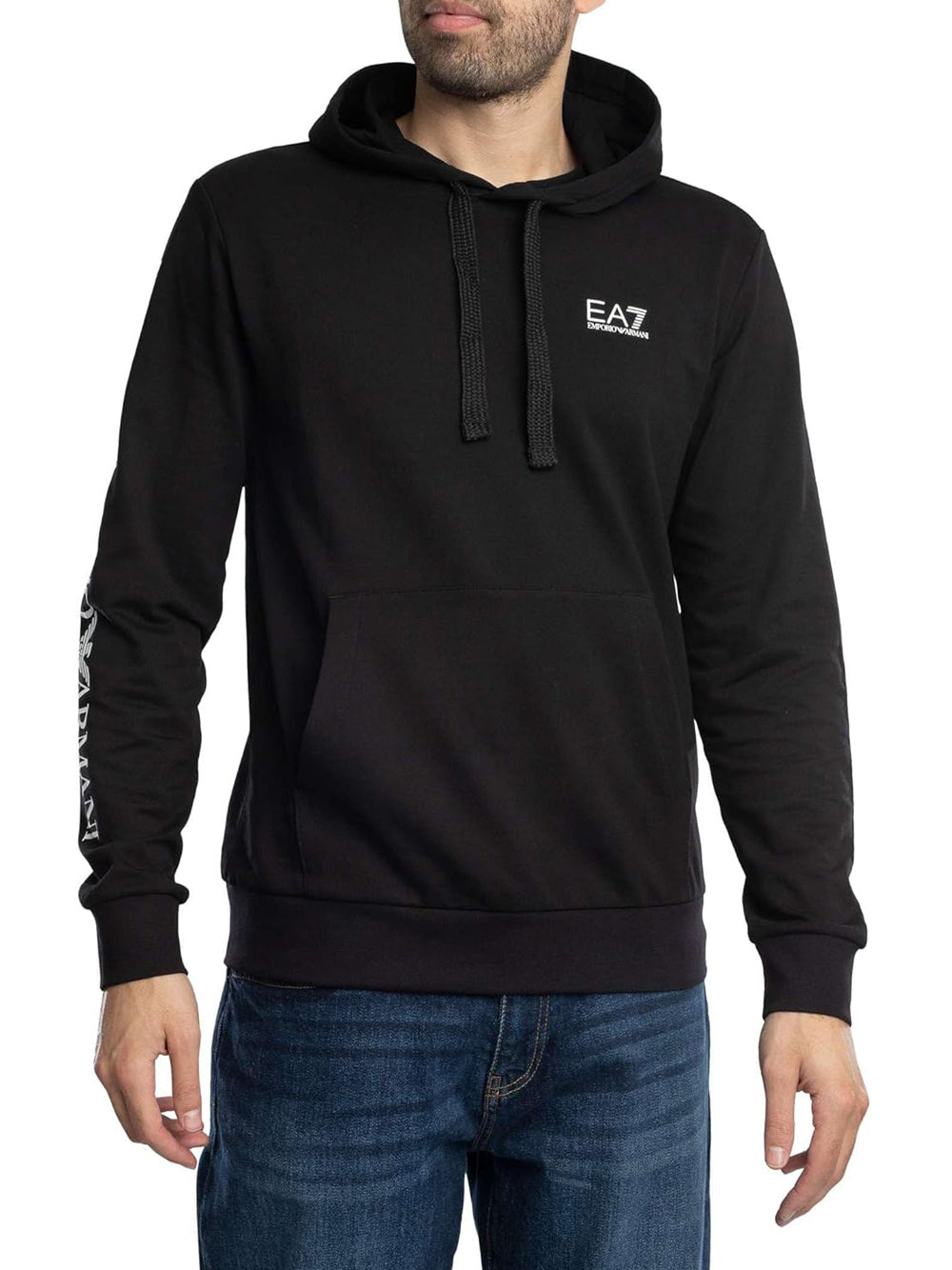 EA7 Felpa Uomo - Nero modello 7M000569AF13512