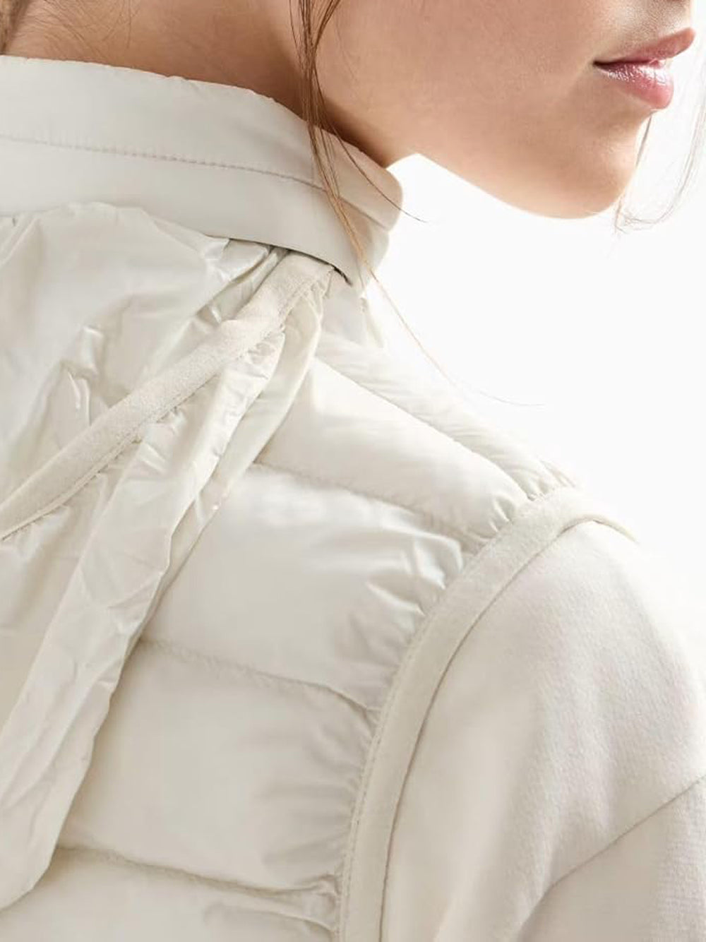 EA7 Giubbino Smanicato Donna - Bianco modello 7W000087AF12477