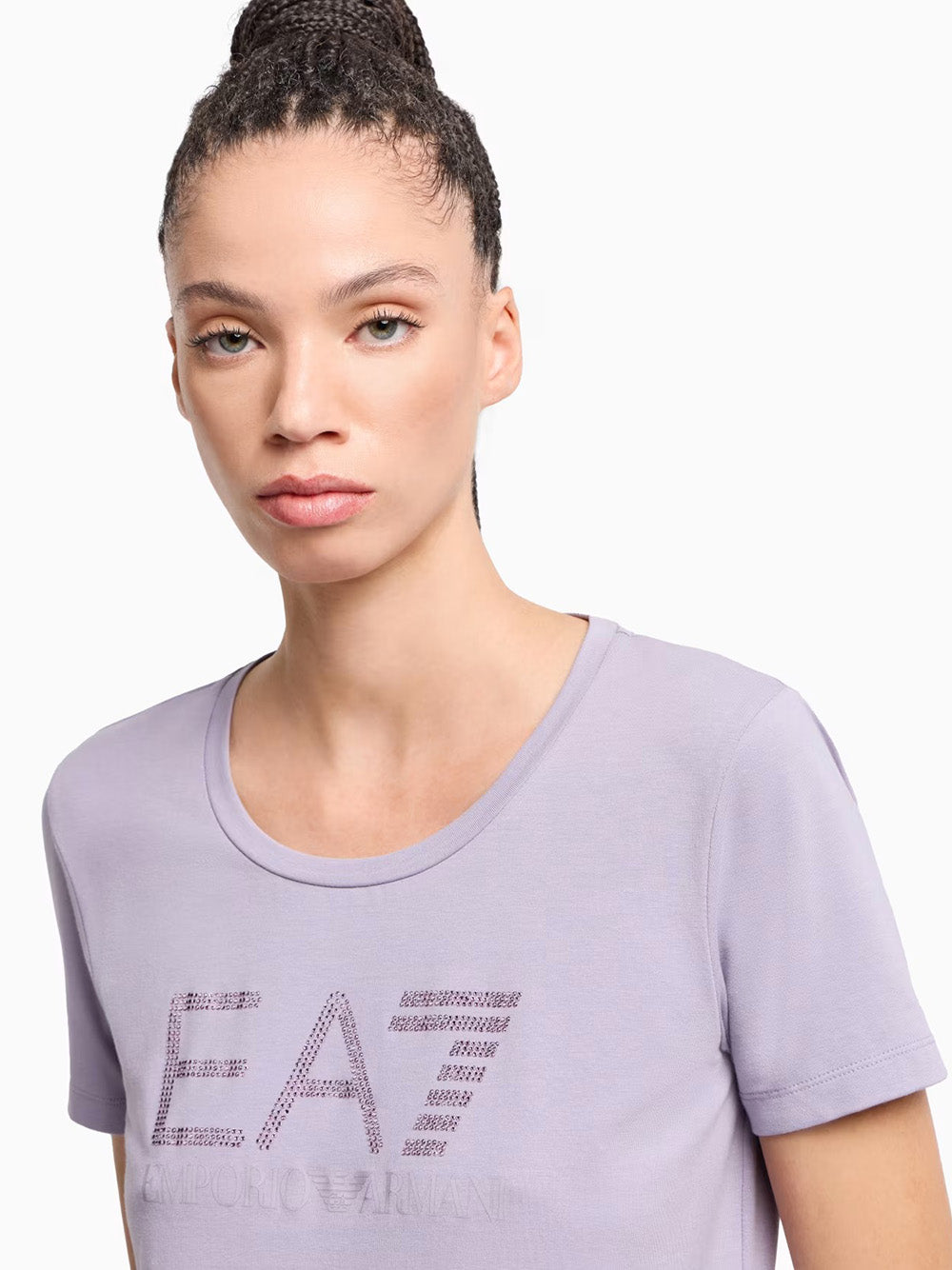 EA7 T-shirt Donna - Lilla modello 7W000094AF10373