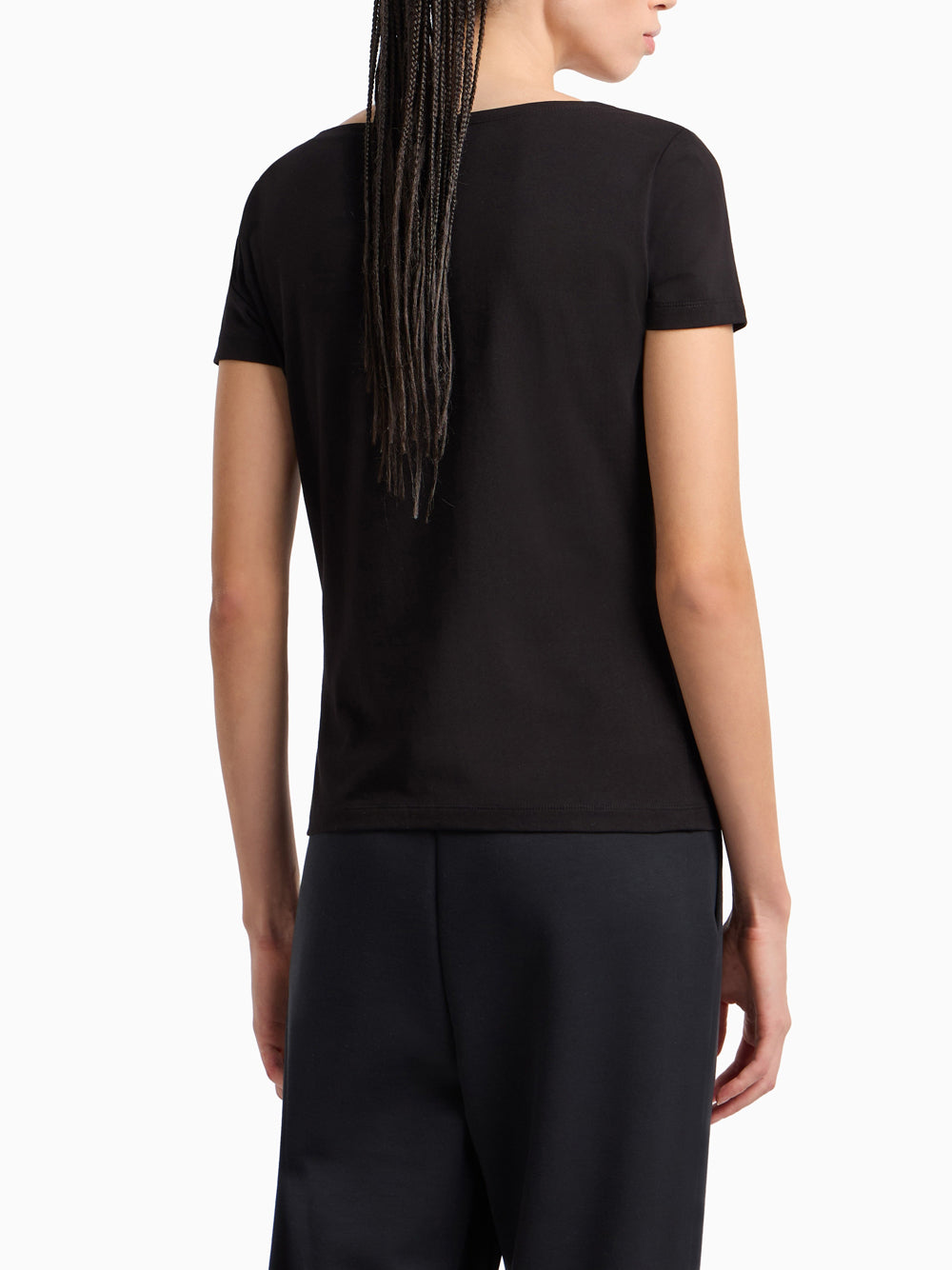 EA7 T-shirt Donna - Nero modello 7W000184AF10373