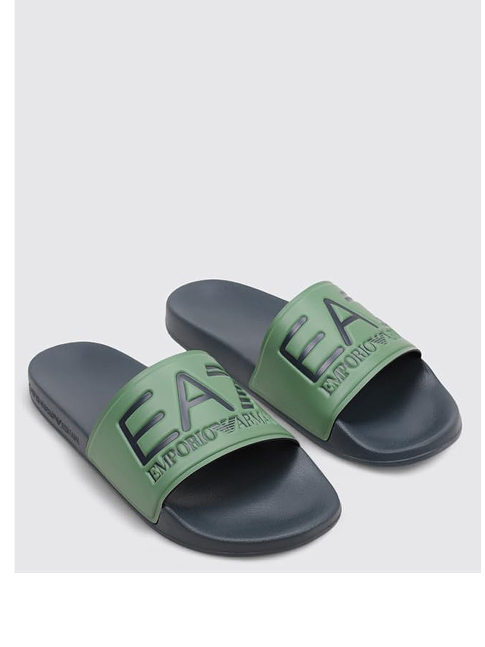 EA7 Ciabatte slide Uomo - Verde modello 7X000108AF15118