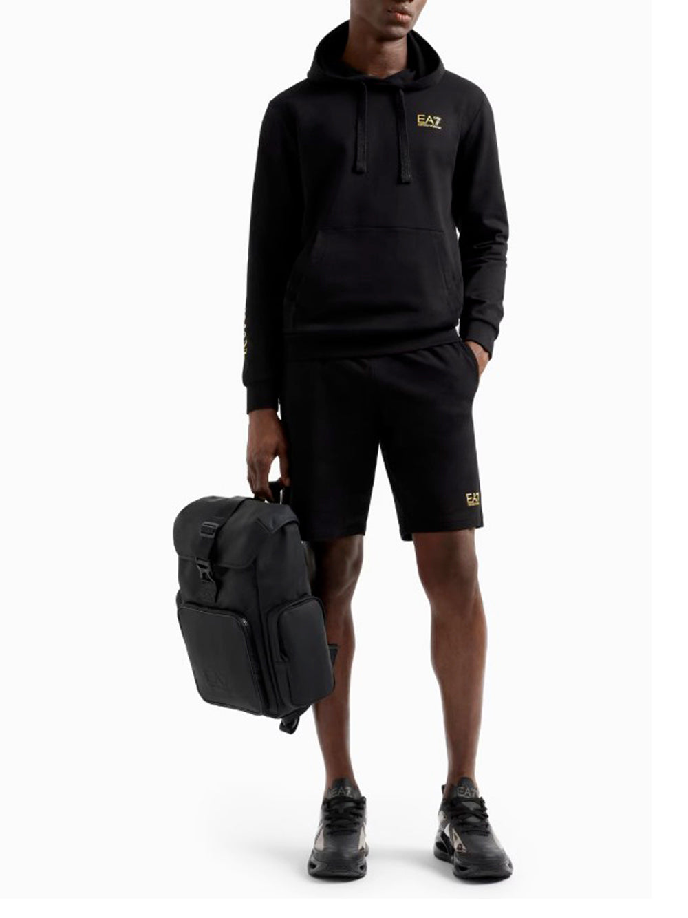 EA7 Shorts Uomo - Nero modello 8NPS65PJVRZ
