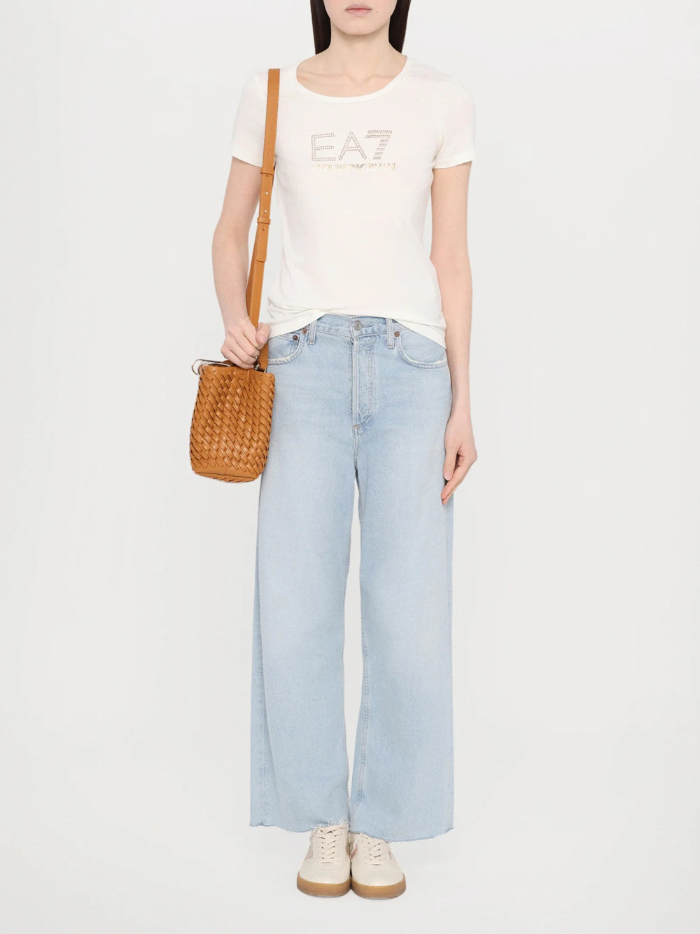 EA7 T-shirt Donna - Bianco modello 8NTT65TJDQZ