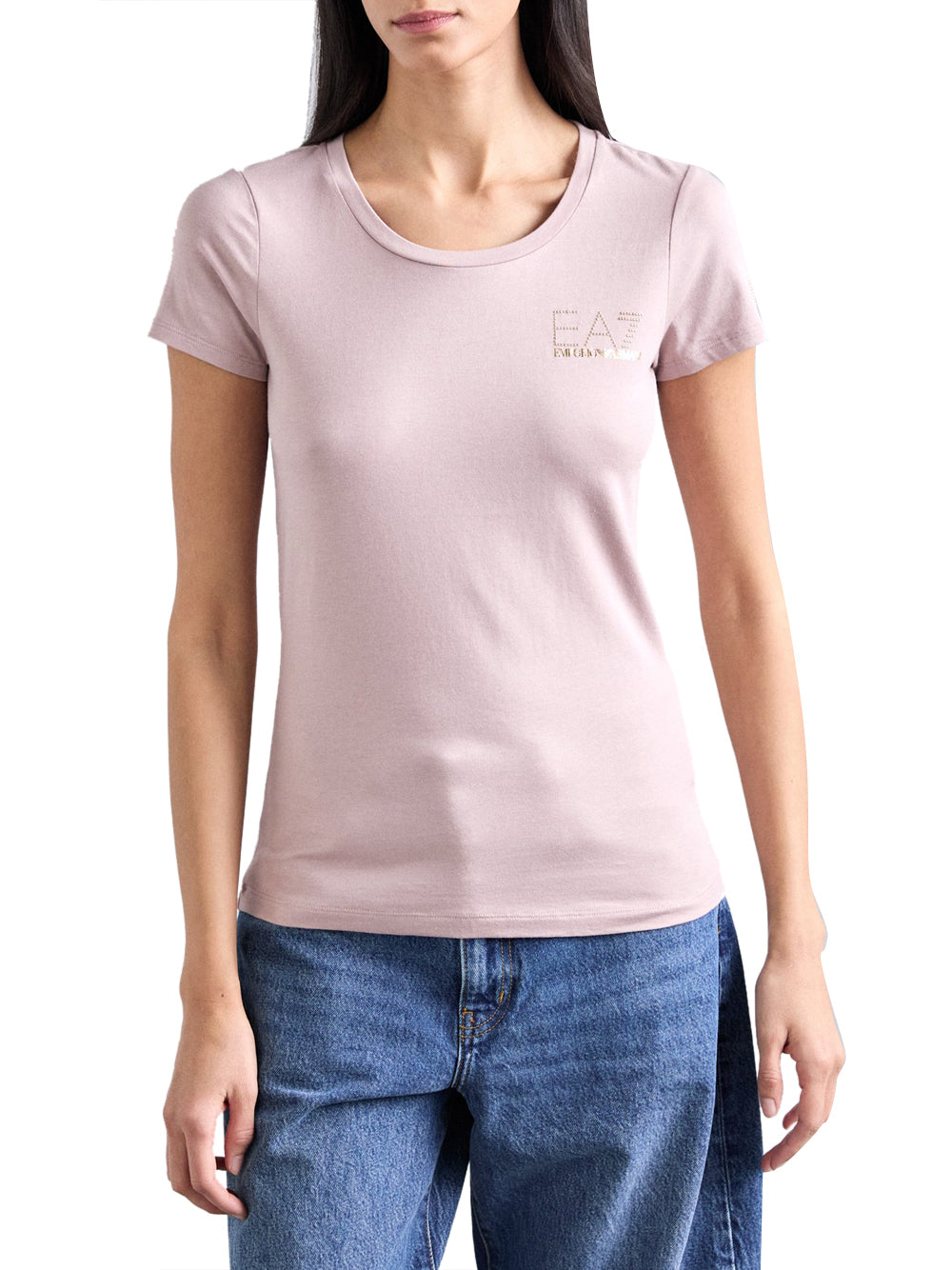 EA7 T-shirt Donna - Rosa modello 8NTT65TJDQZ