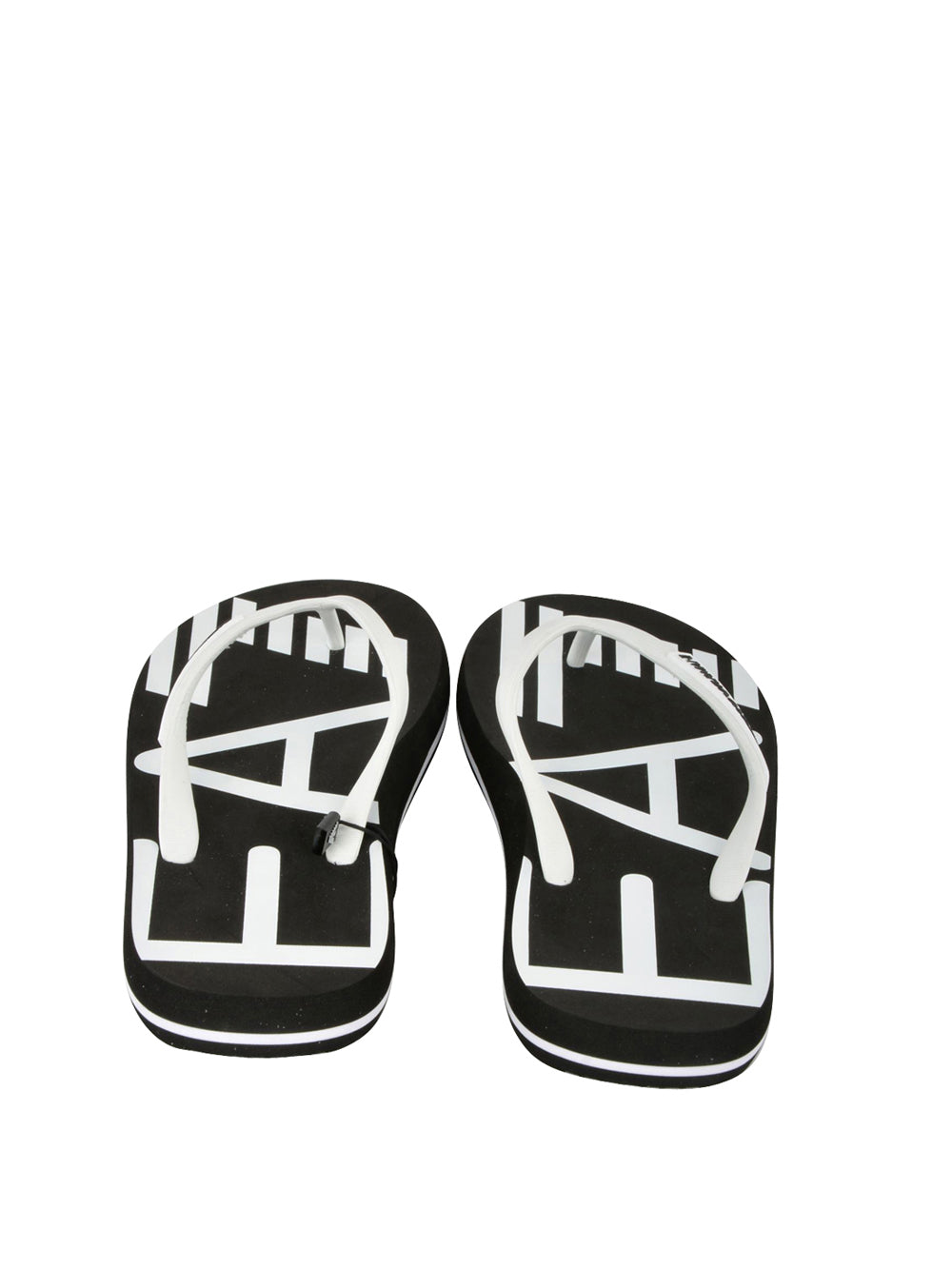 EA7 Ciabatte infradito Uomo - Nero/bianco modello XCQ004XK196