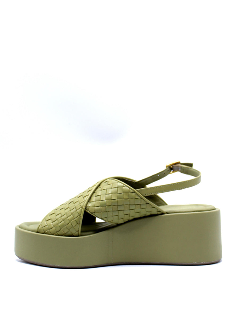 ELVIO ZANON Sandali con zeppa Donna - Verde modello EB0902