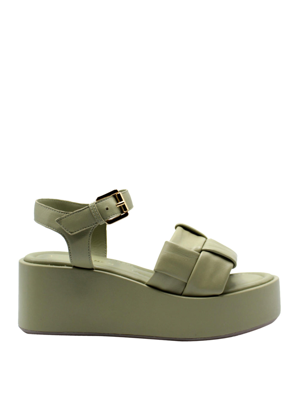 ELVIO ZANON Sandali con zeppa Donna - Verde modello EB0904