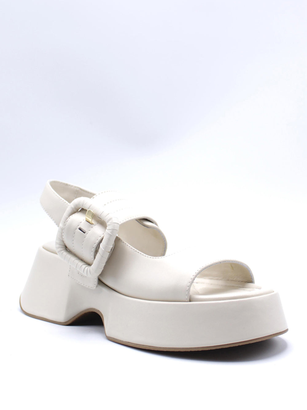 ELVIO ZANON Sandali platform Donna - Bianco modello EB1206