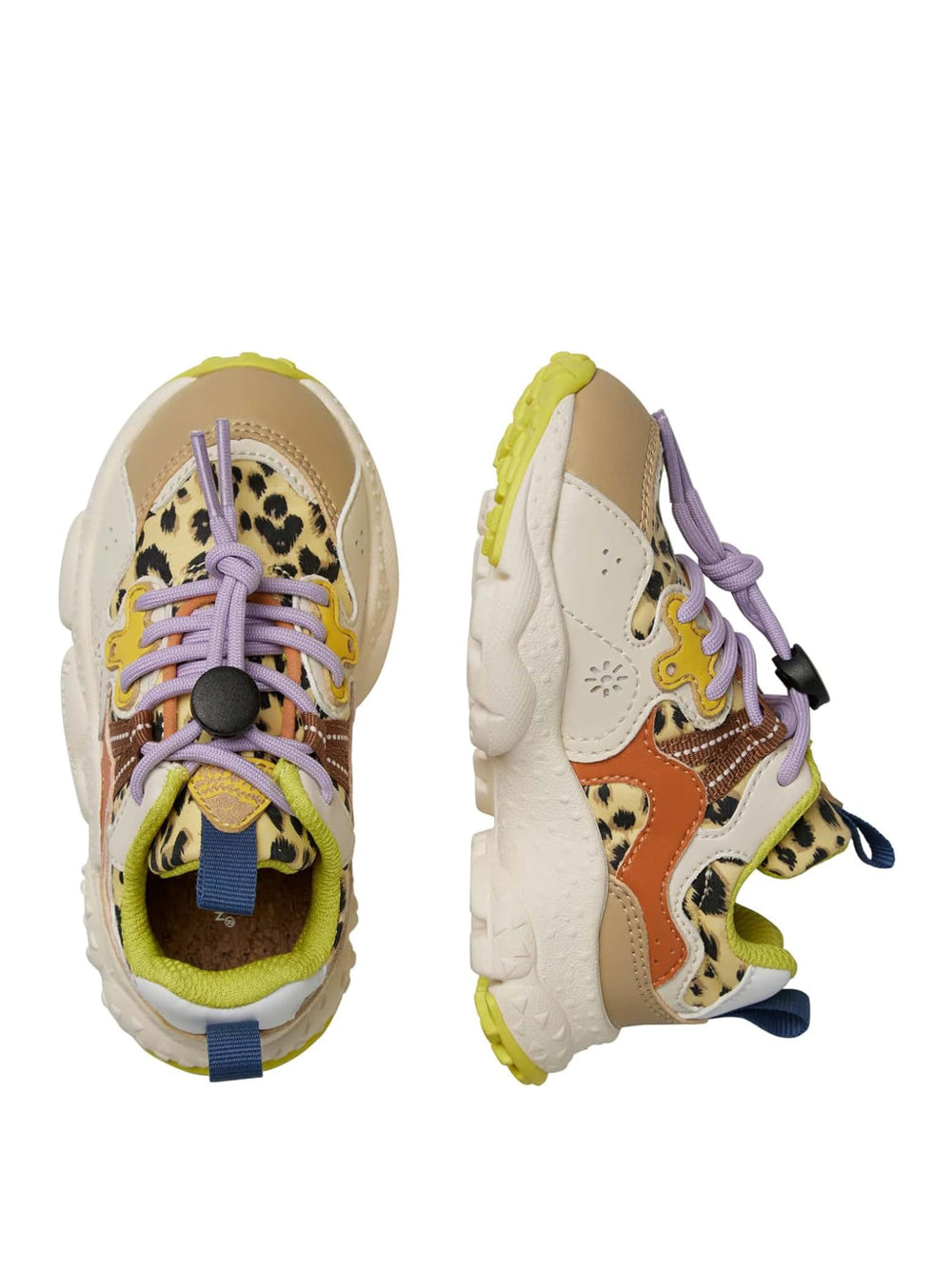 FLOWER MOUNTAIN Sneakers Bambino - Beige modello 1D92