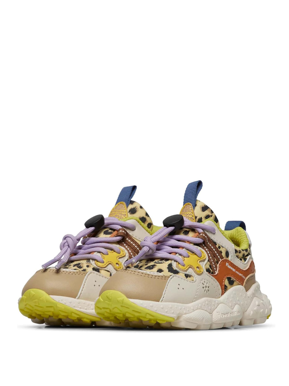 FLOWER MOUNTAIN Sneakers Bambino - Beige modello 1D92