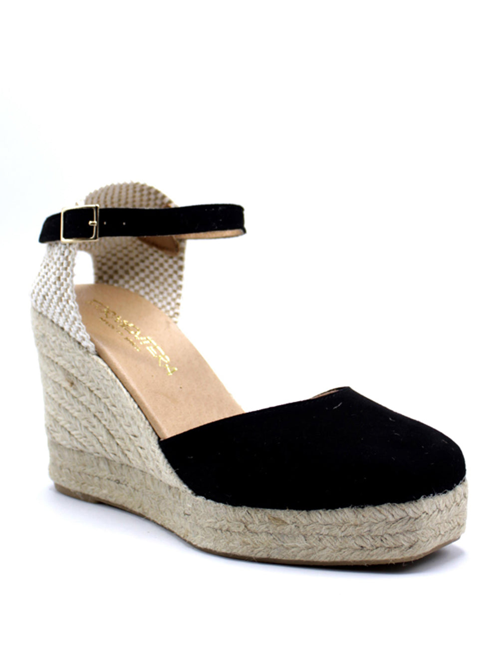FORMENTERA Sandali con zeppa Donna - Nero modello Q812
