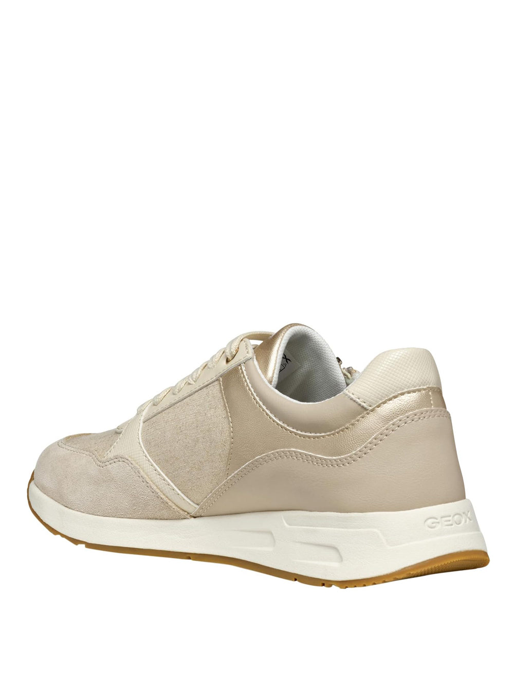 GEOX Sneakers con zip Donna - Beige modello D36NQB0AS22