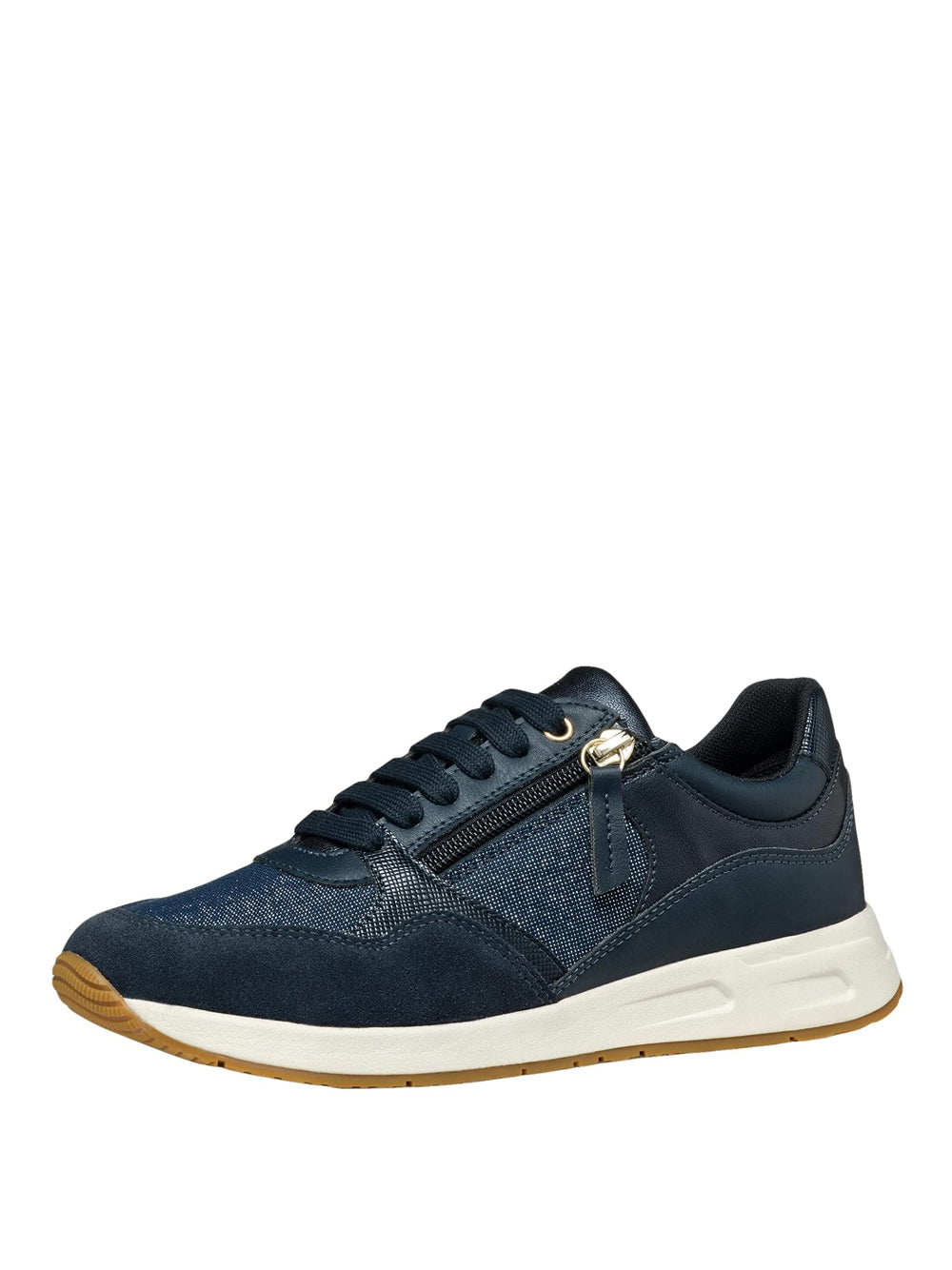 GEOX Sneakers con zip Donna - Blu modello D36NQB0AS22