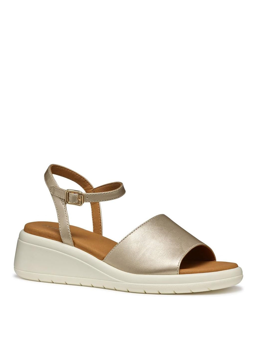 GEOX Sandali con zeppa Donna - Oro modello D550EA000NF